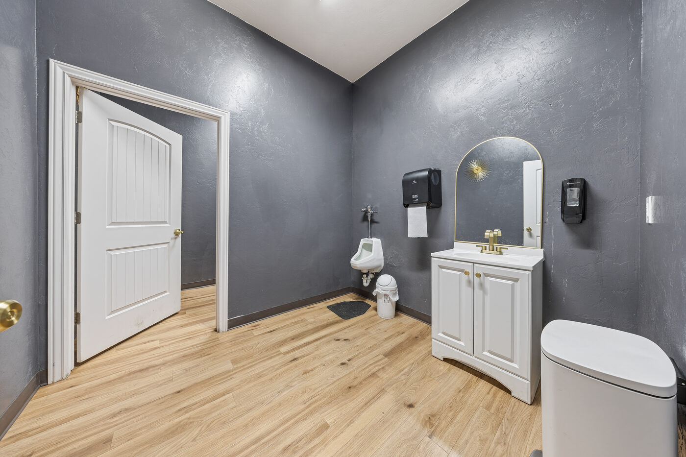 ADA-accessible restroom